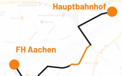 Sicherheitsgefühl auf dem Weg in den Aachener Süden